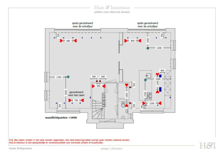 Verlichtingsplan - lichtplan villa Klundert - Brabant | Huis & Interieur