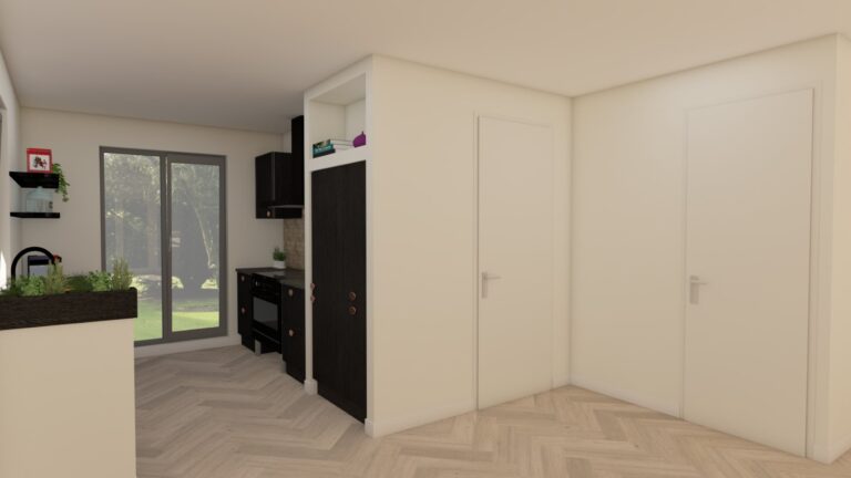 3D impressie keukenontwerp Rijsenhout | Huis & Interieur