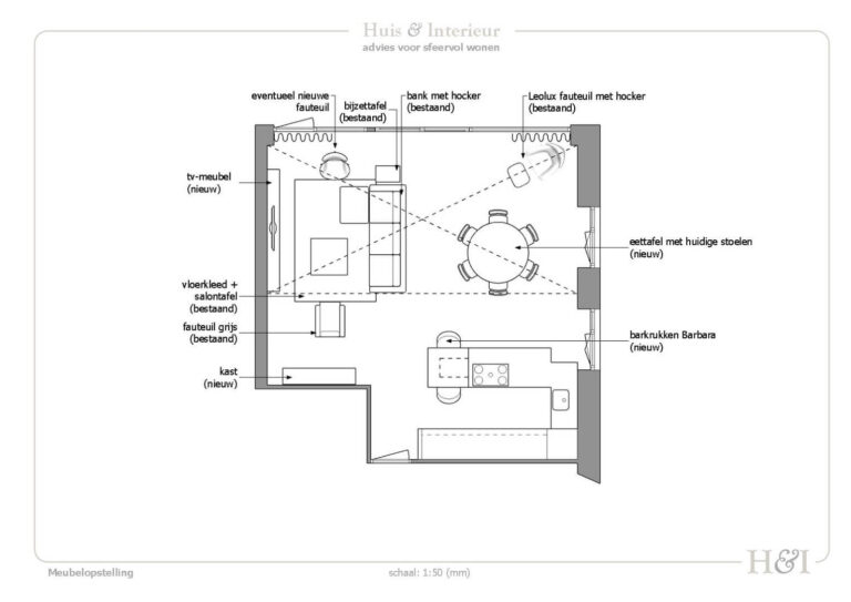 Interieurontwerp nieuwbouw appartement Numansdorp