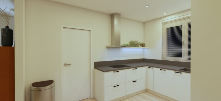 3D keukenontwerp Goeree-Overflakkee - door Huis & Interieur